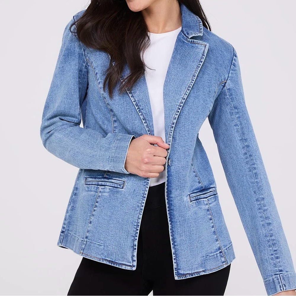Denim Blazer XS